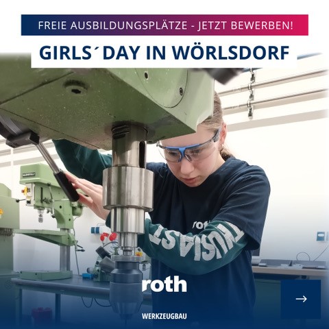 GIRLS'DAY bei roth Werkzeugbau